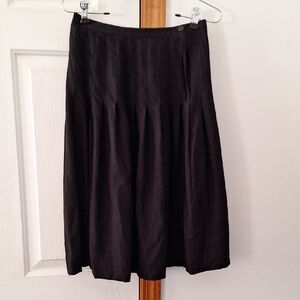 Chic Black A-Line Women's Skirt